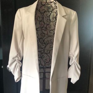 NWT - H&M 3/4 sleeve Blazer - Creme/Light Taupe